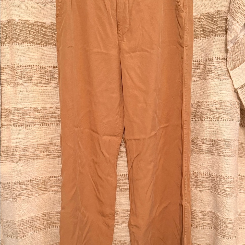 Pistola Women's Khaki/Goldish Tan Wide Leg Chinos